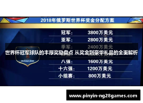 世界杯冠军球队的丰厚奖励盘点 从奖金到豪华礼品的全面解析